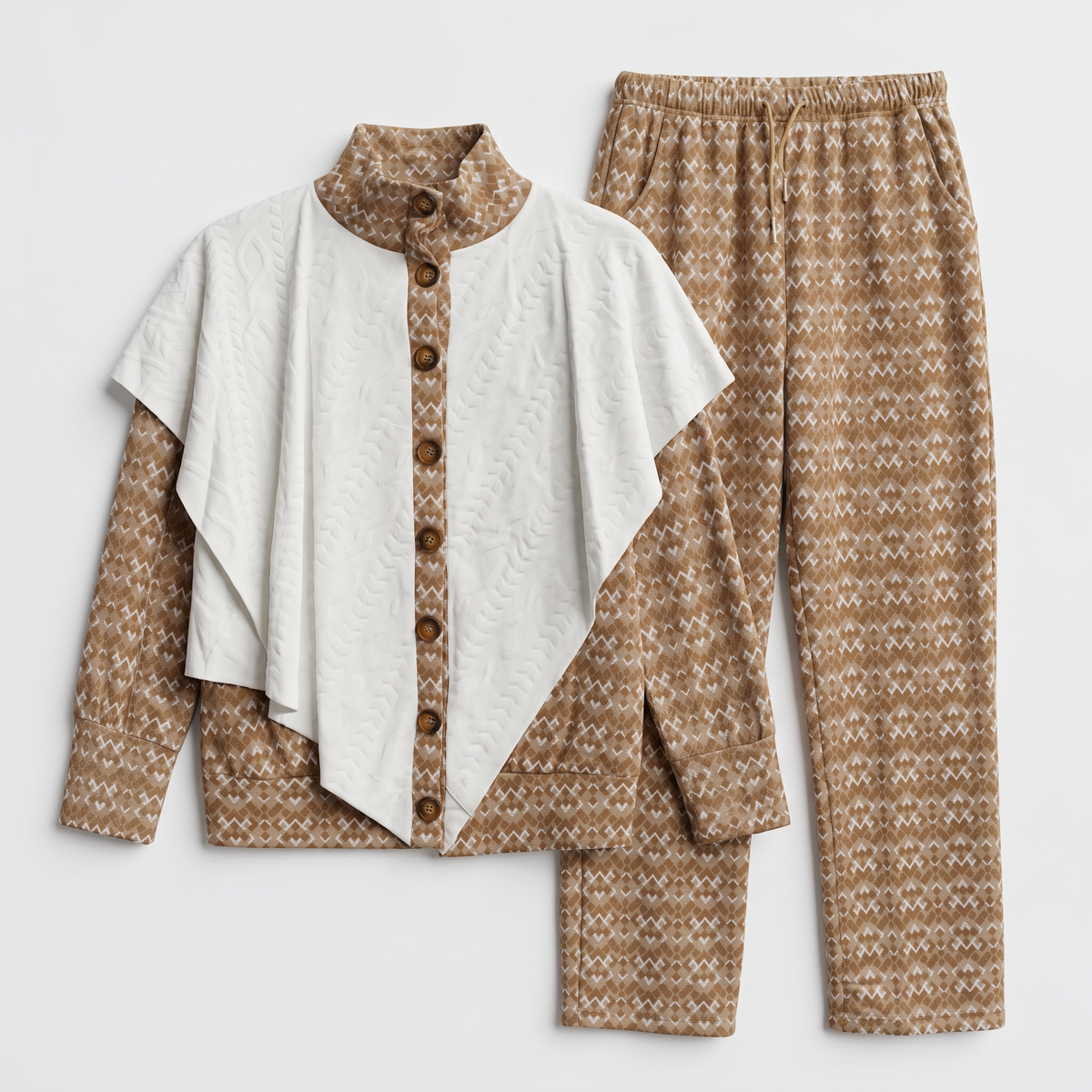 Womens Winter Pajama 2Pcs A25024C