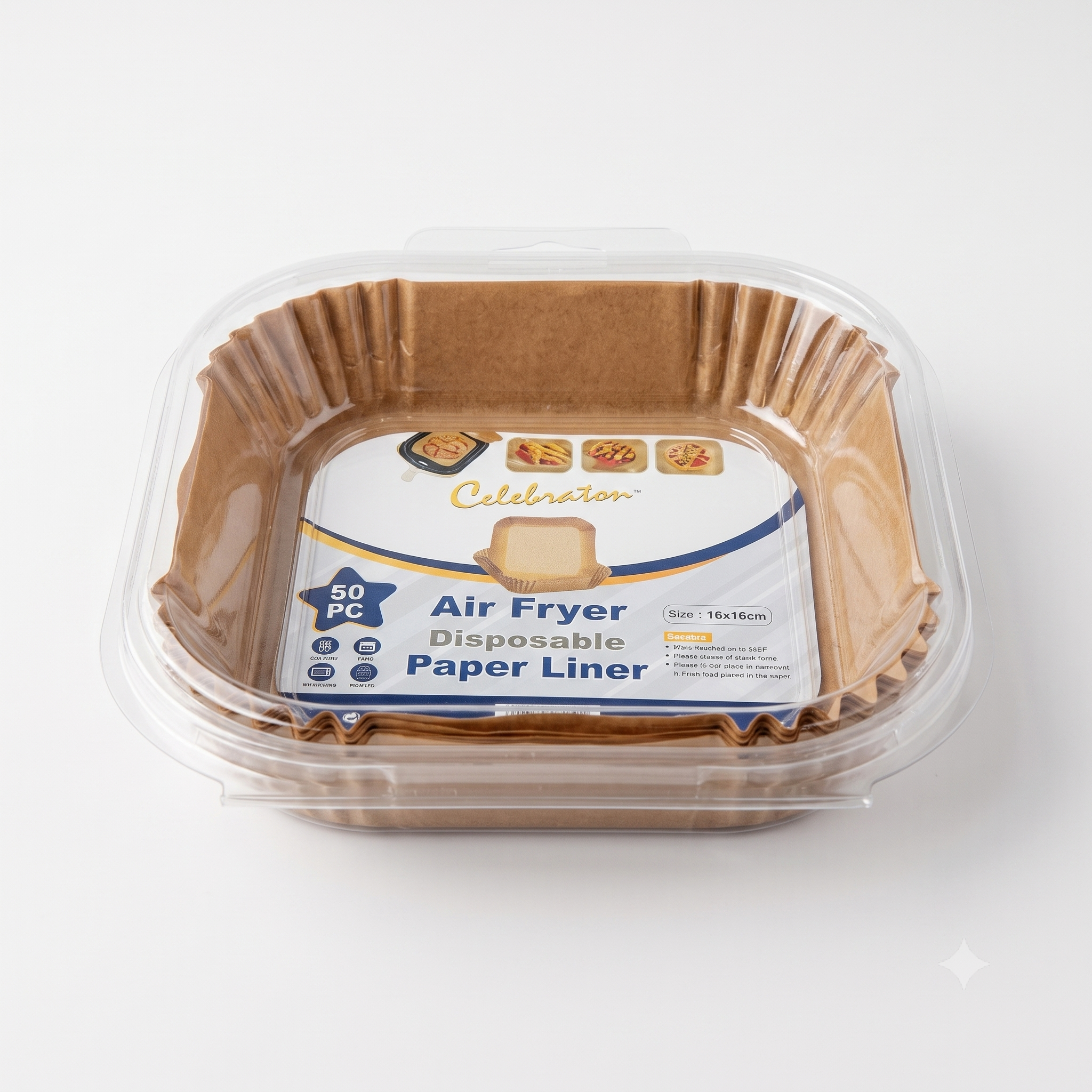 Air Fryer Paper Liner 16*16cm