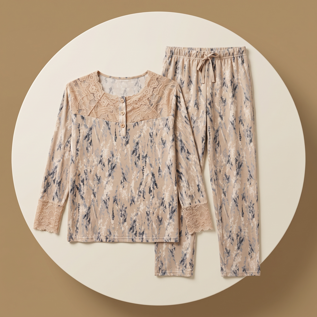 Womens Pyjama 2 Pcs 9139