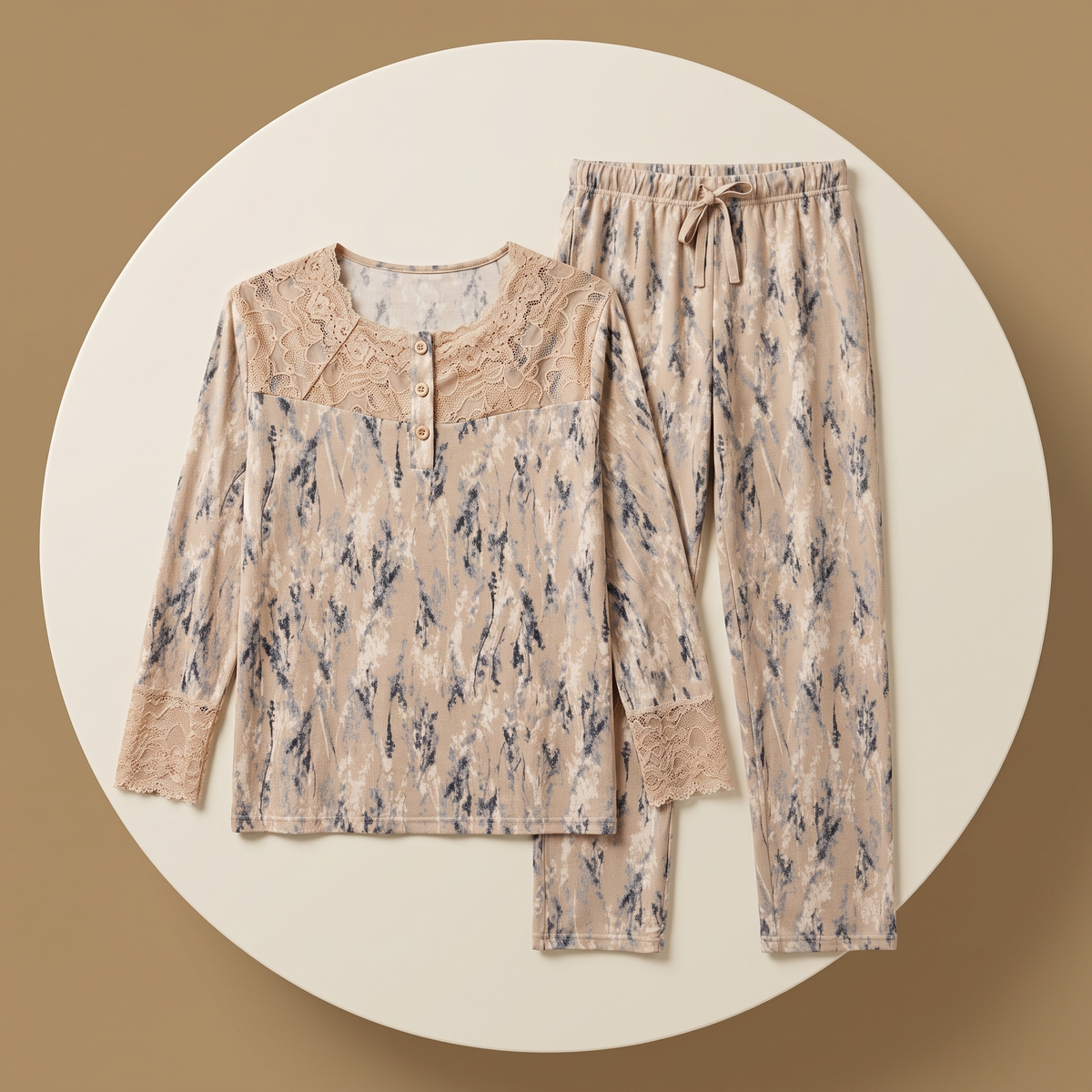 Womens Pyjama 2 Pcs 9139