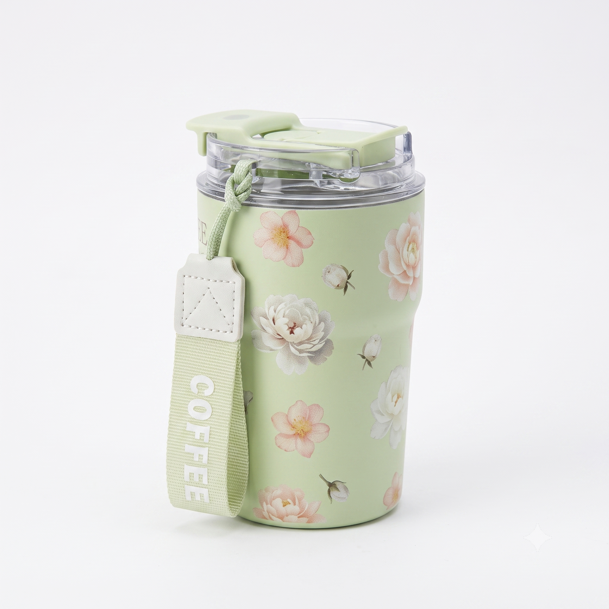 Stainless steel cup, ورد, 350 ml, 1781