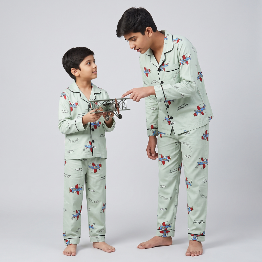 Kids L/S Pajamas 642136A