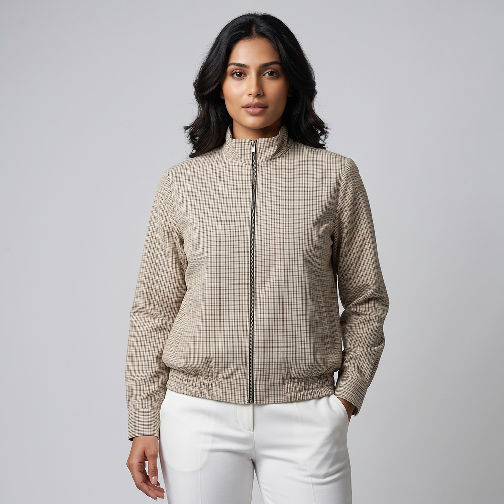 Womens Jacket 1Pcs 9046-1
