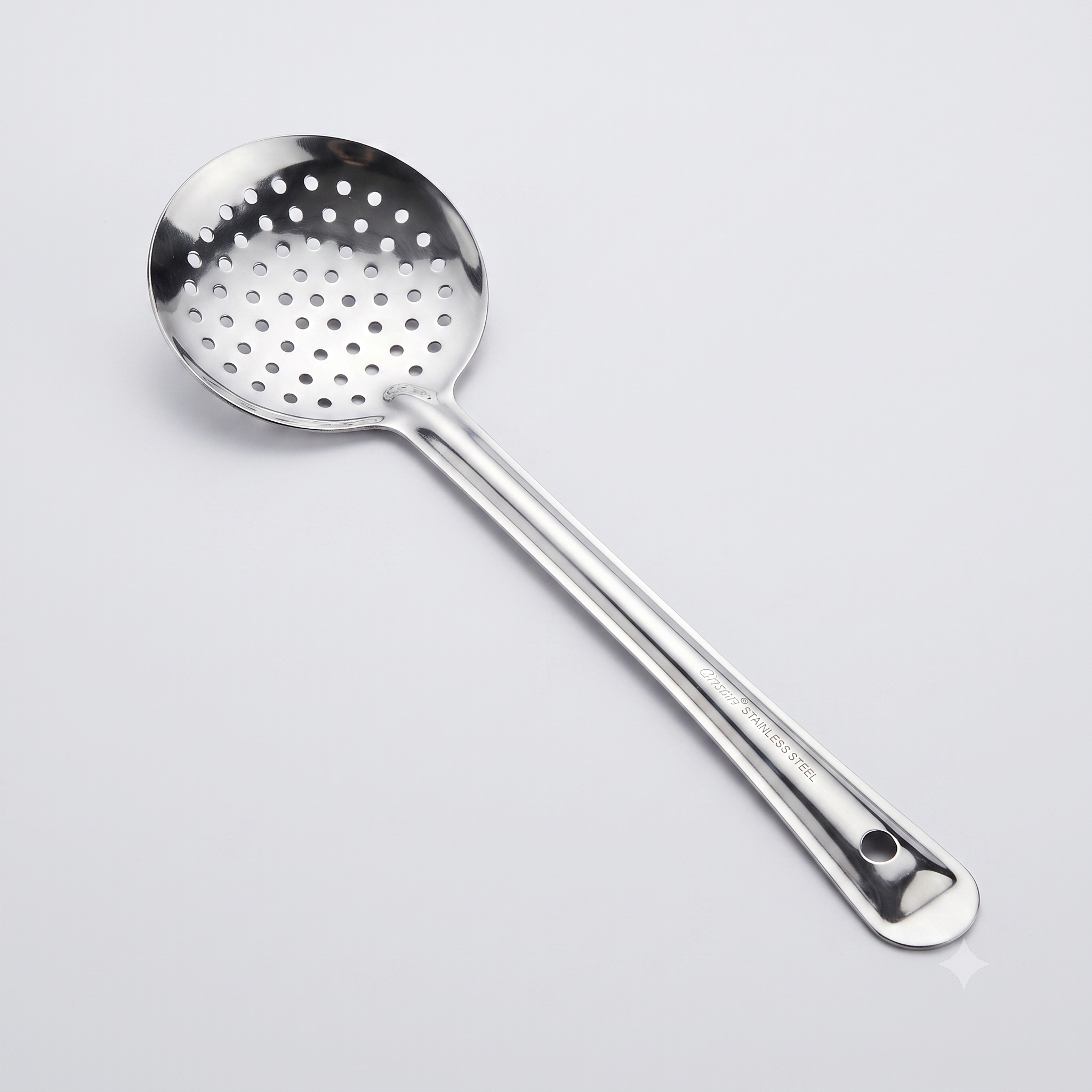 Zara Rice Ladle, Stainless Steel, No. 6