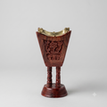 Wooden incense burner