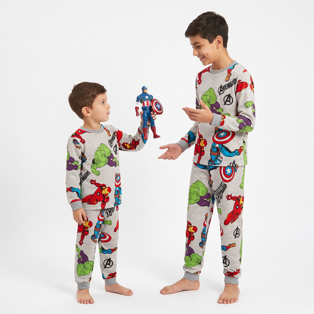 Kids L/S Pajamas 2W50463A/B