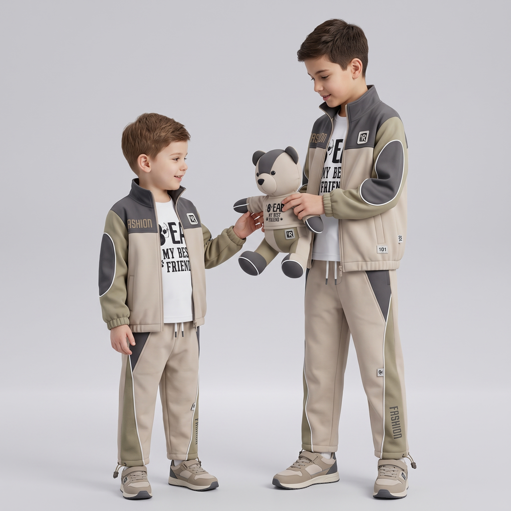 Kids Winter Pajama 3 Pcs CH-2231/2232