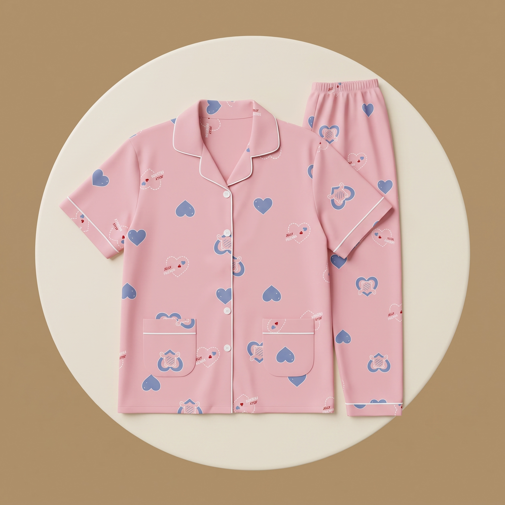 Womens Pajamas 2Pcs 658