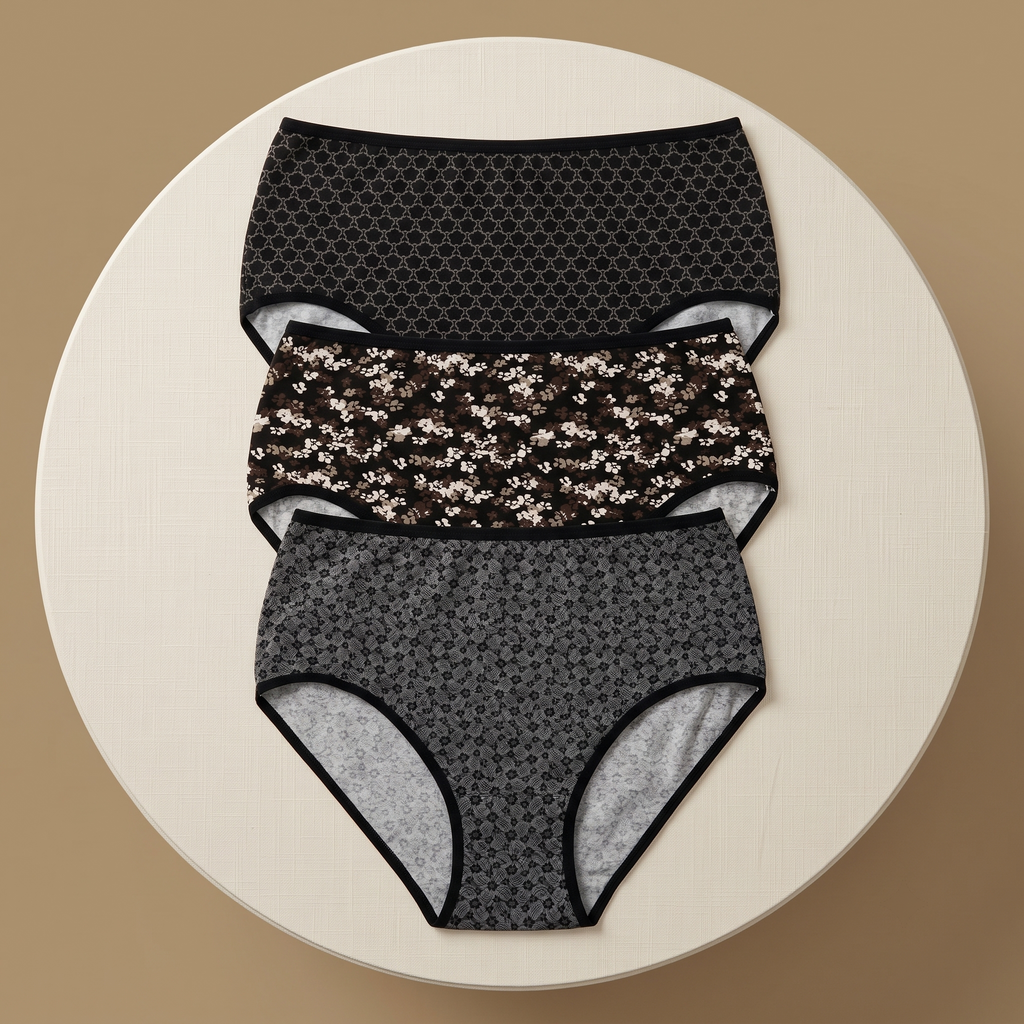 Womens Underwear 3Pcs Set Jumbo 1011-5