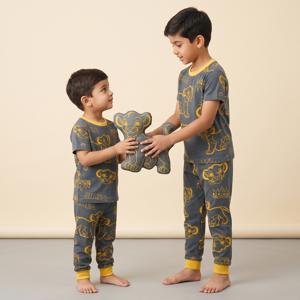 Simba Crown Kids H/S Pajamas
