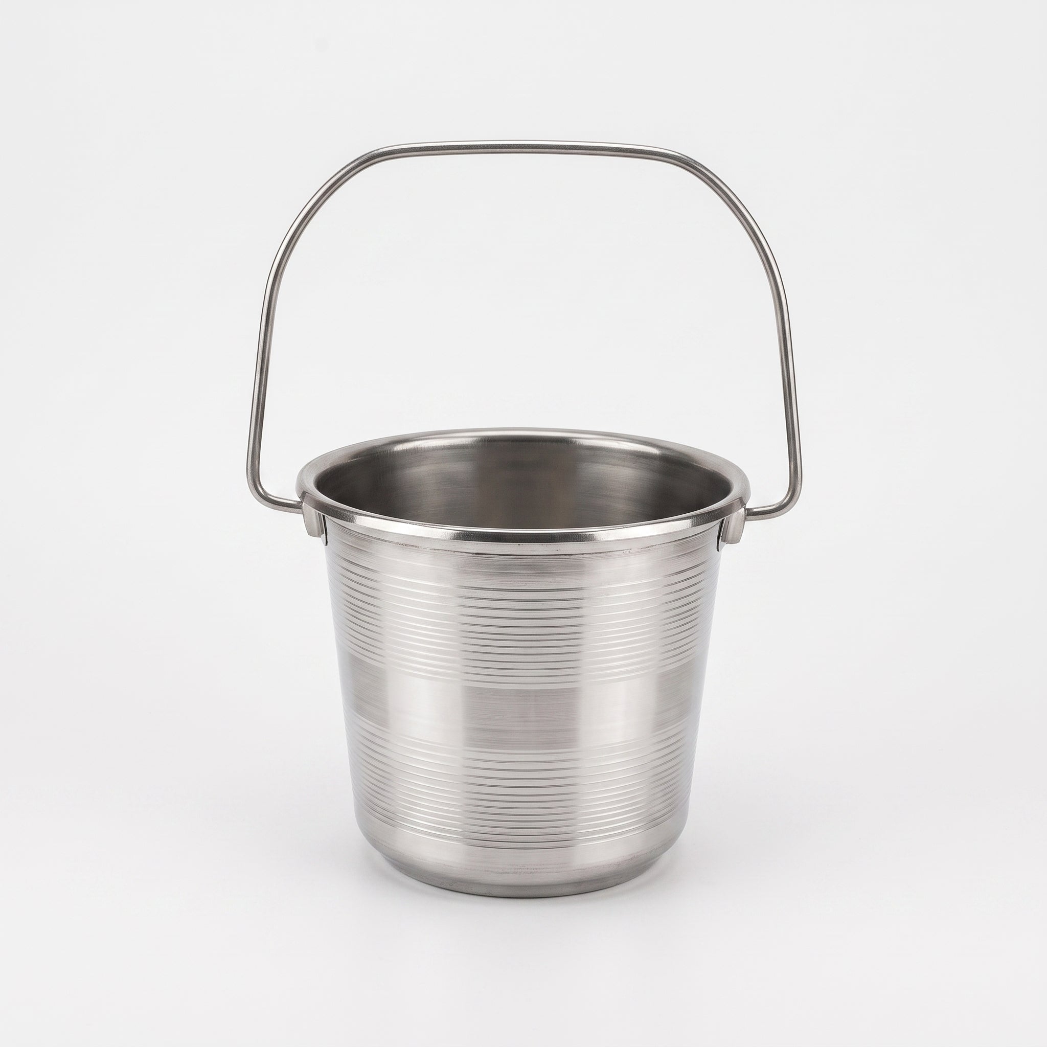 Stainless steel bucket with lid 3 liters ST-0306
