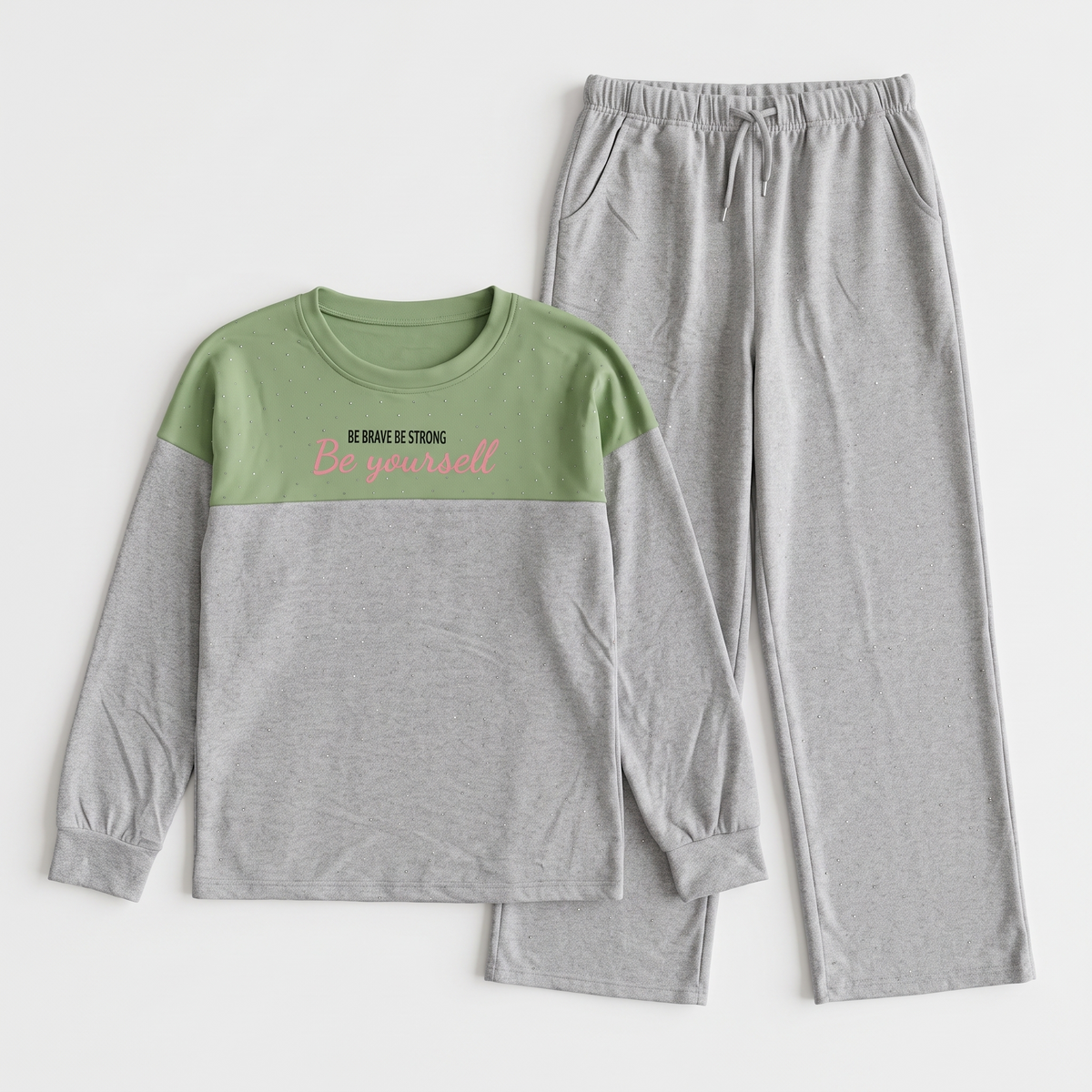 Womens Winter Pajama 2Pcs A25041C