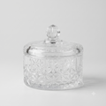 Heavy glass vase