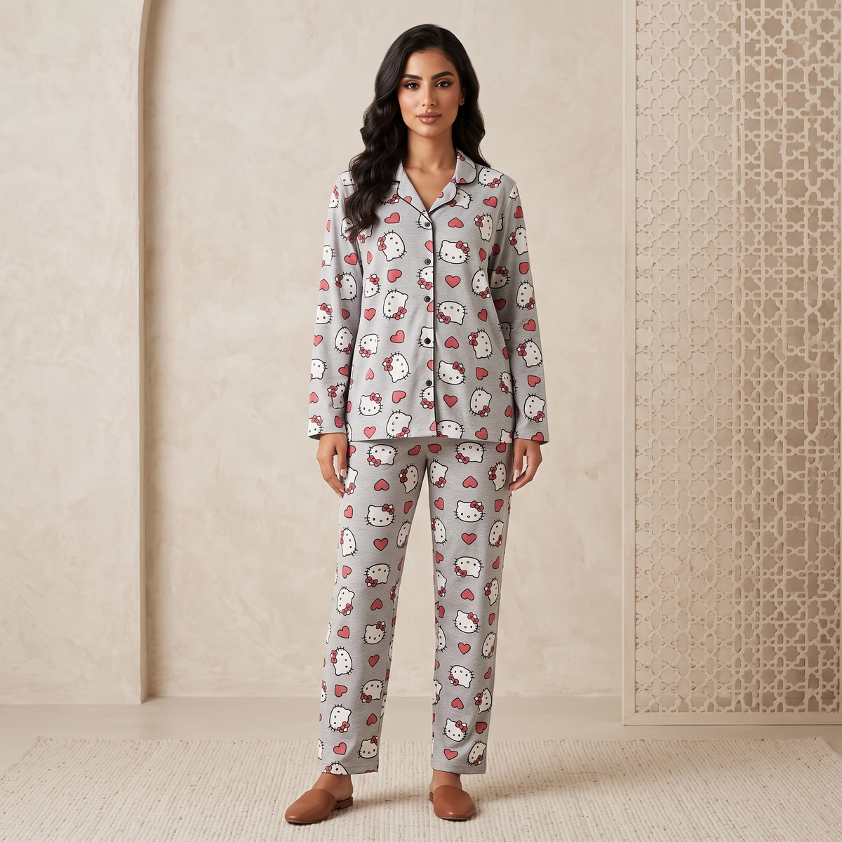 Womens L/S Pajama Set LS-86/571