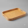 MK3040-4 Oval wooden tray set