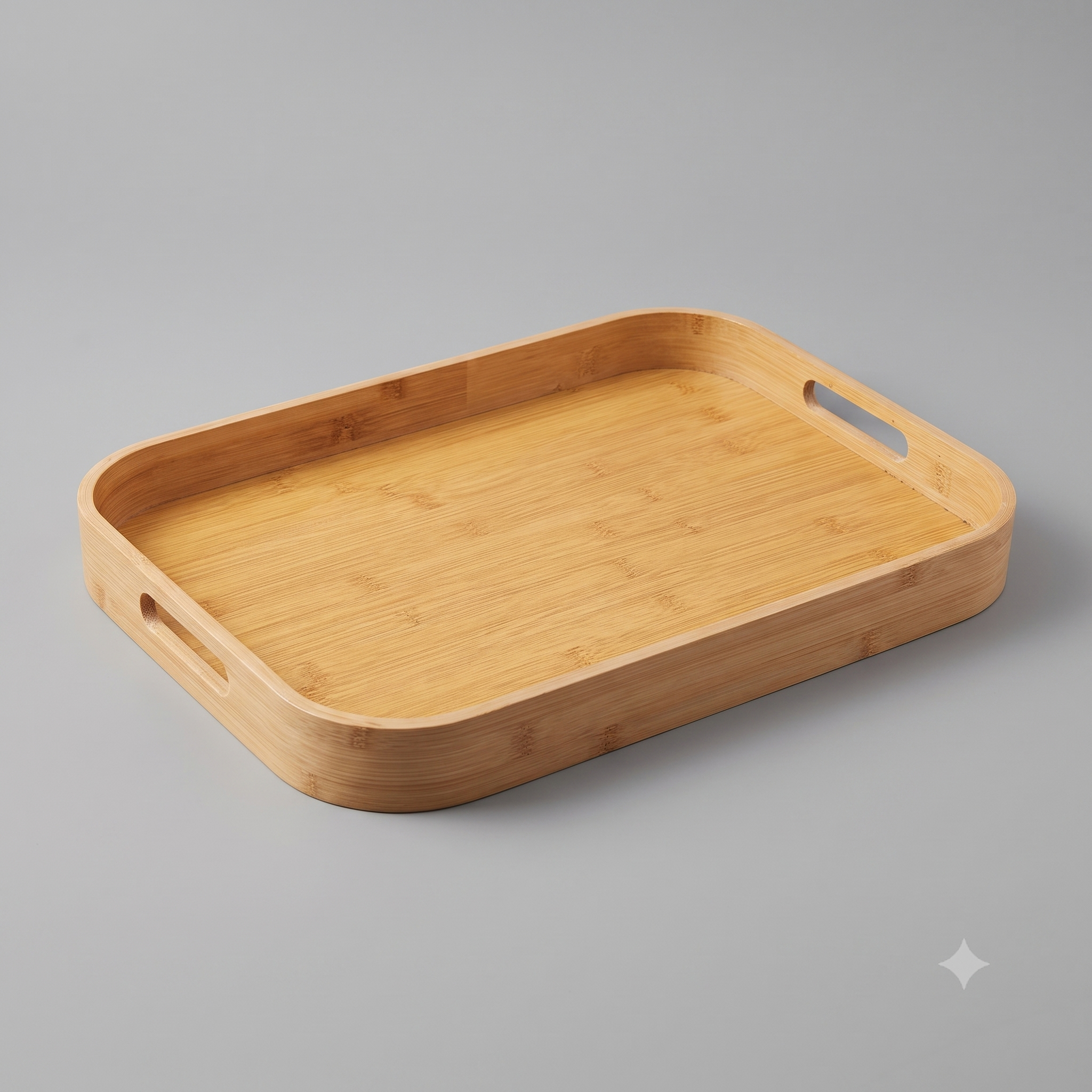 MK3040-4 Oval wooden tray set