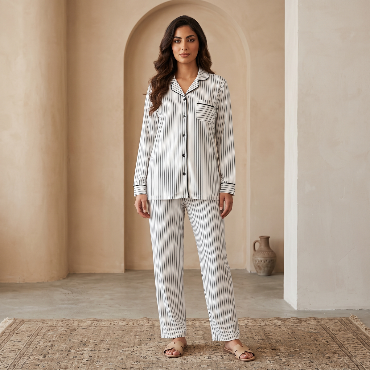 Womens Pajama 2Pcs HM-70529