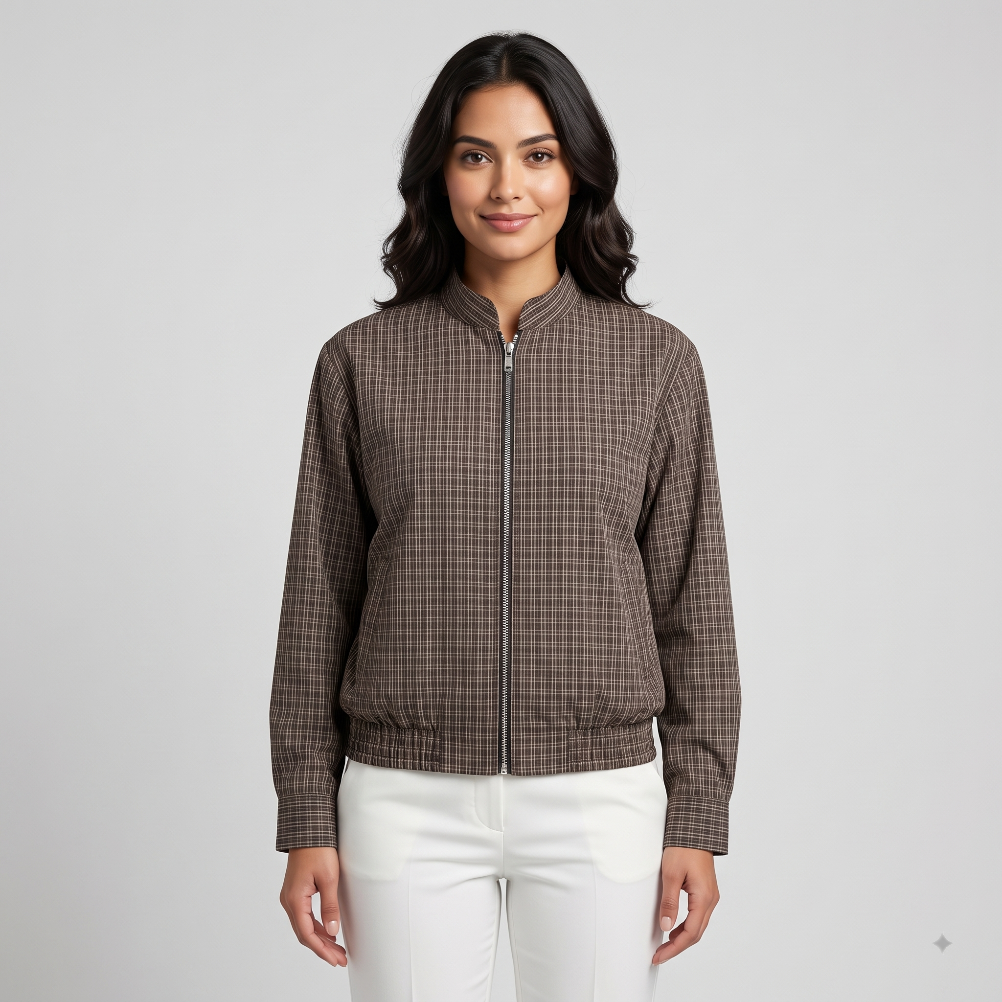 Womens Jacket 1Pcs 9046-1