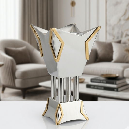 [4022] Luxury Silver Incense Burner 4022