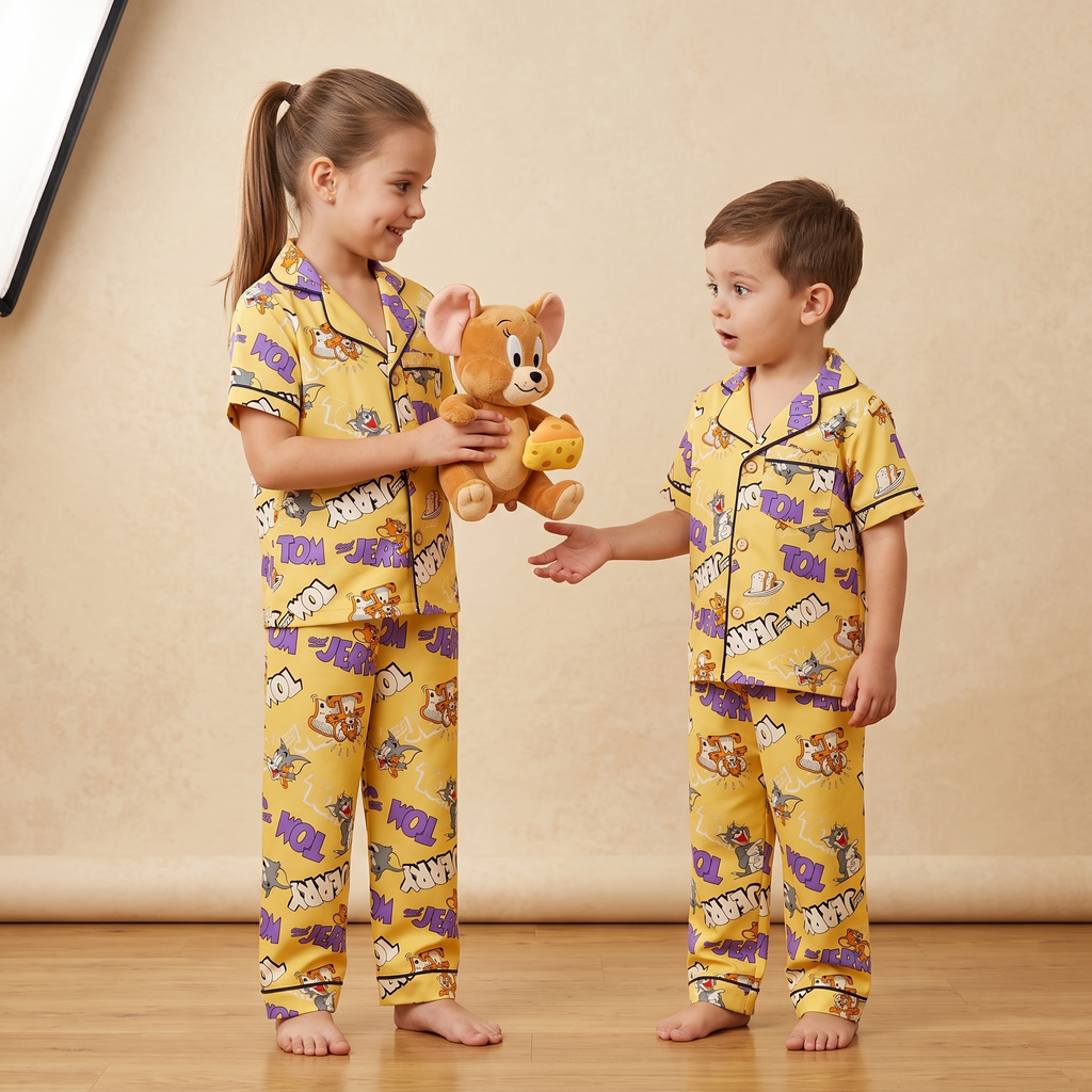 T&J Bread Kids H/S Pajamas