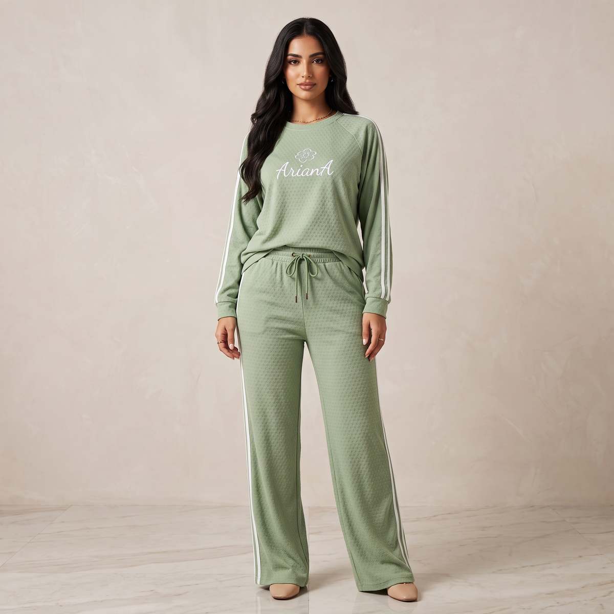 Womens Winter Pajama 2Pcs A25028C