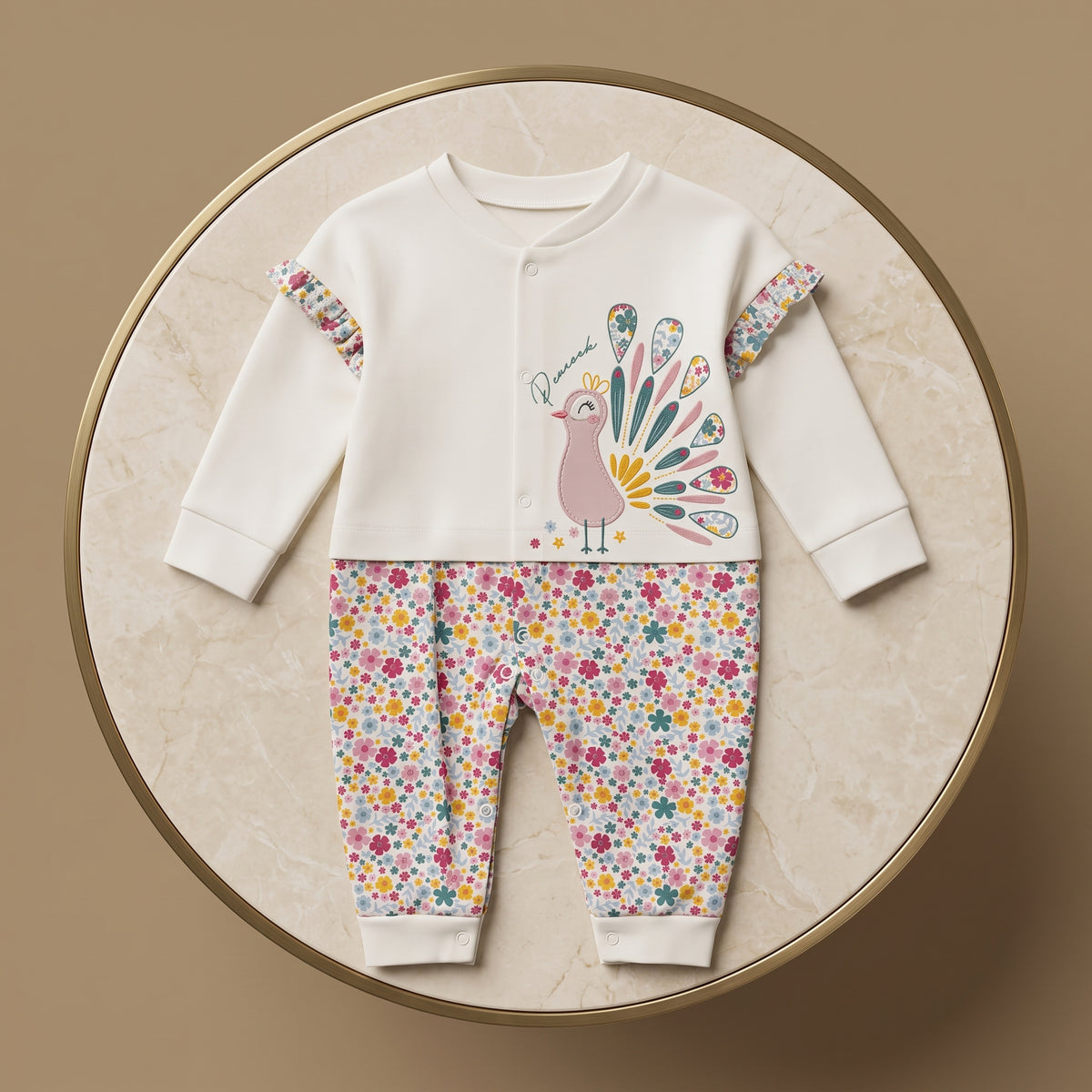 Baby L/S Overall MQ-38499