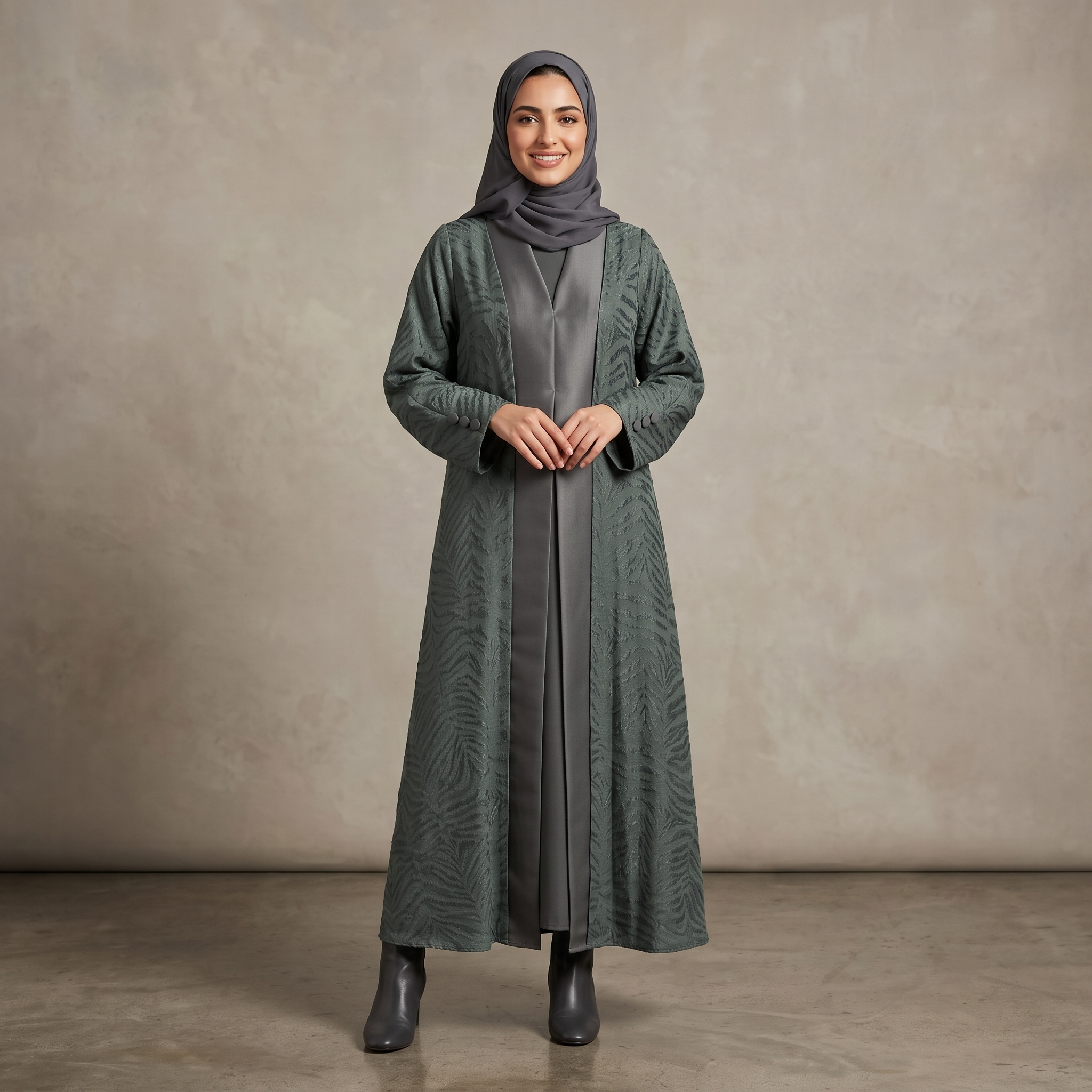 Abaya 1Pcs 0216-1