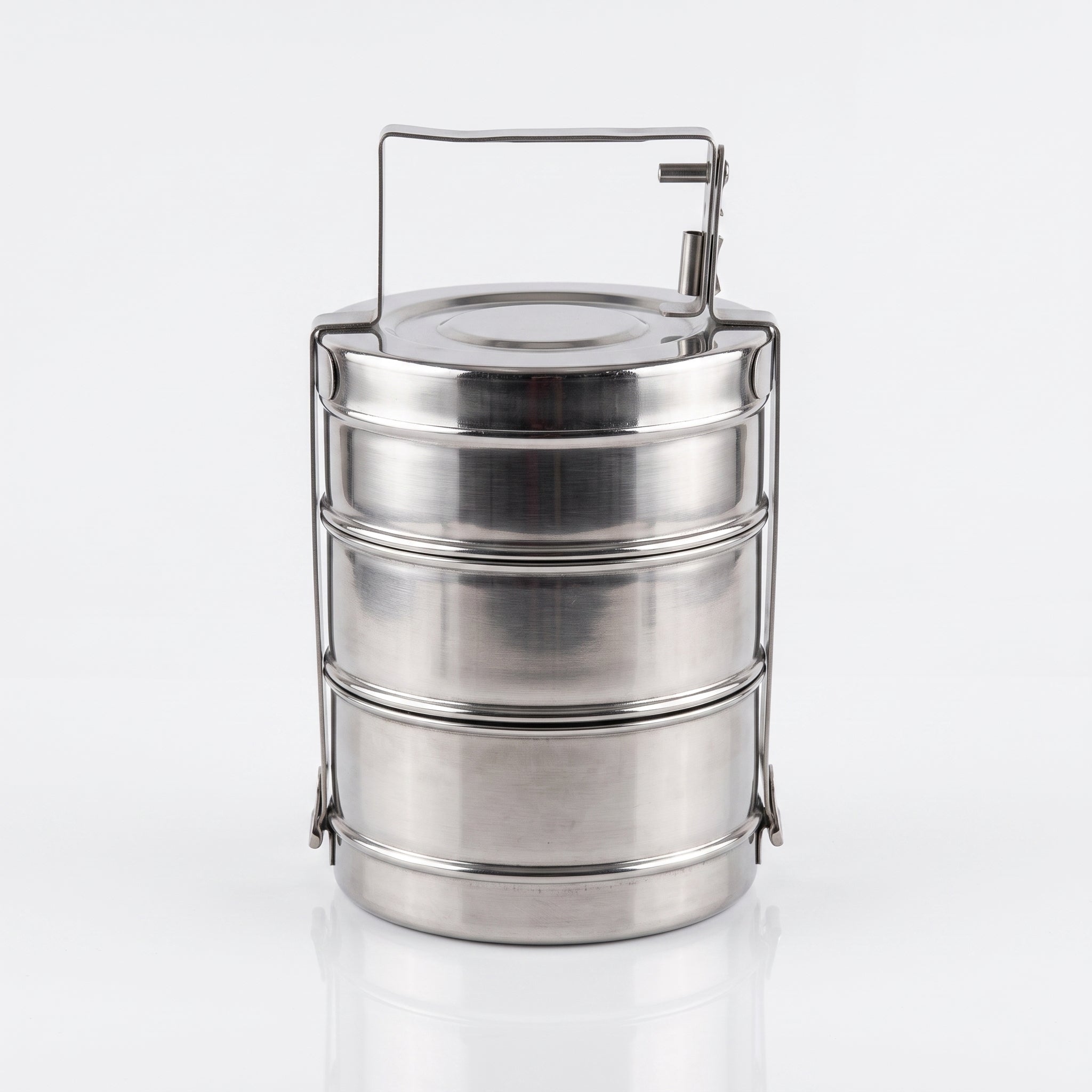 Steel lunch box, size 16/3