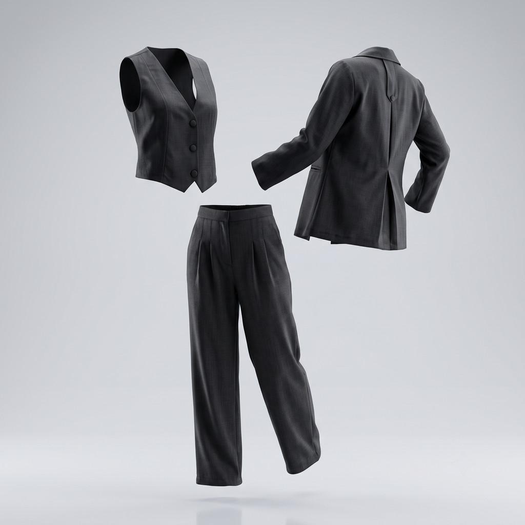 Womens 3Pcs Set 4019