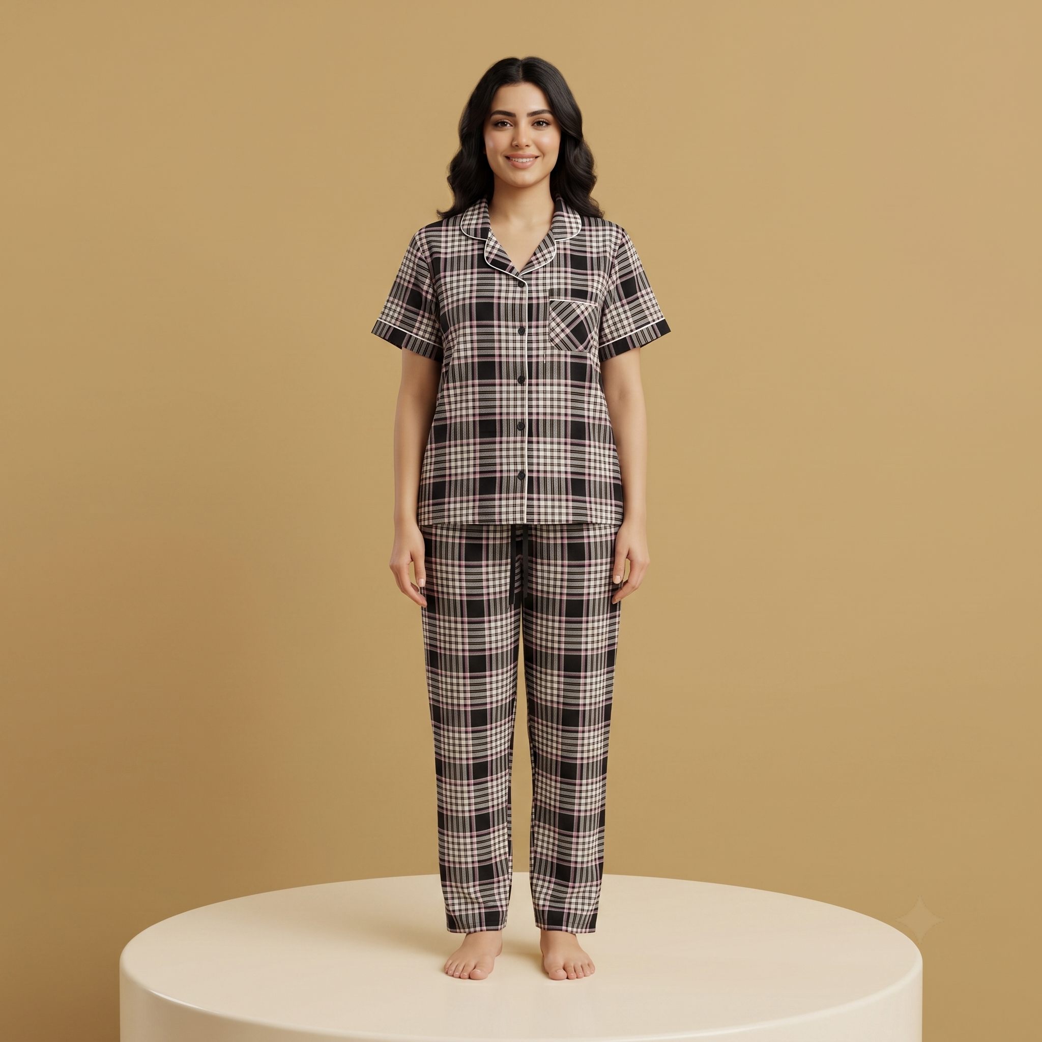 Womens Pajamas 2Pcs LS-86/532