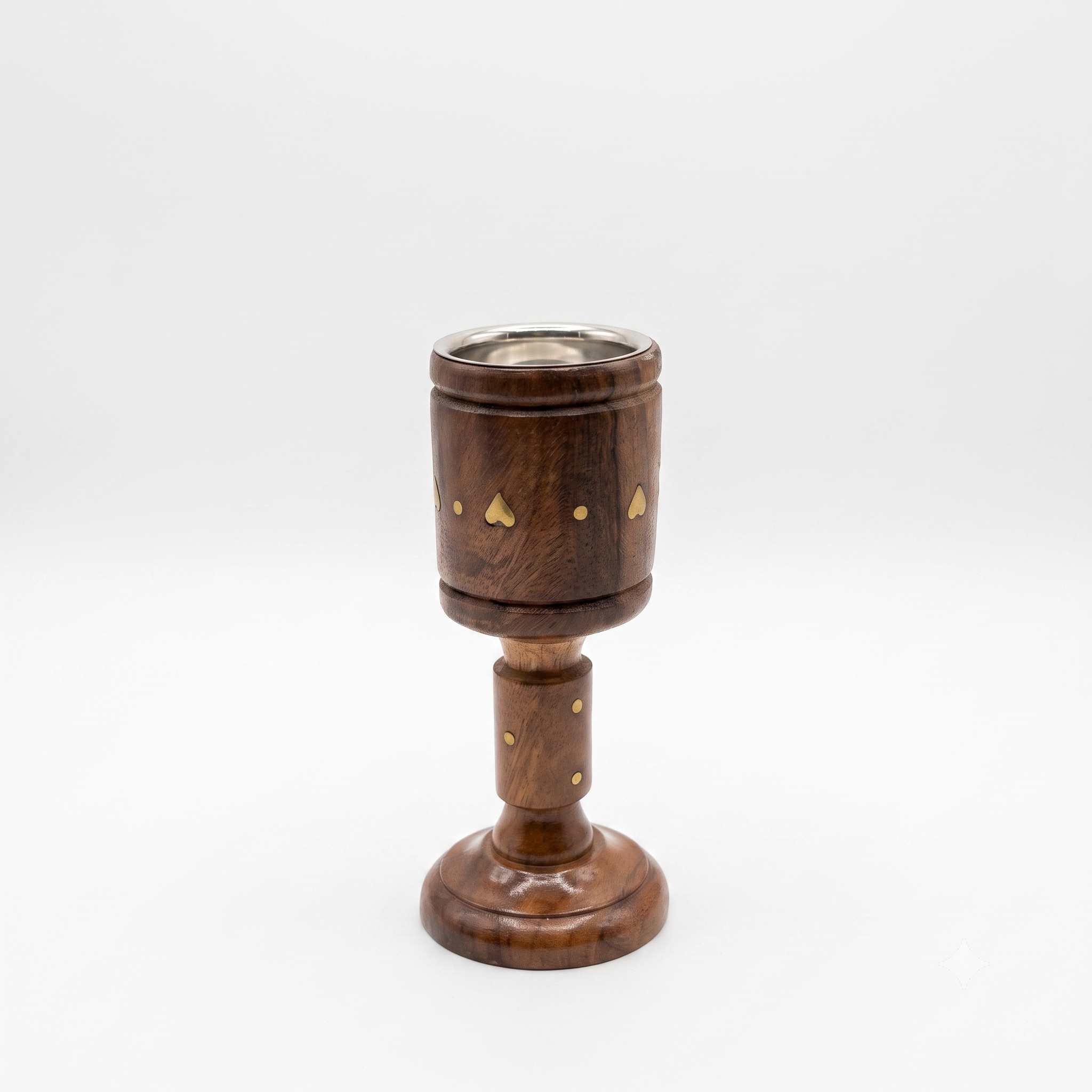 Wooden incense burner