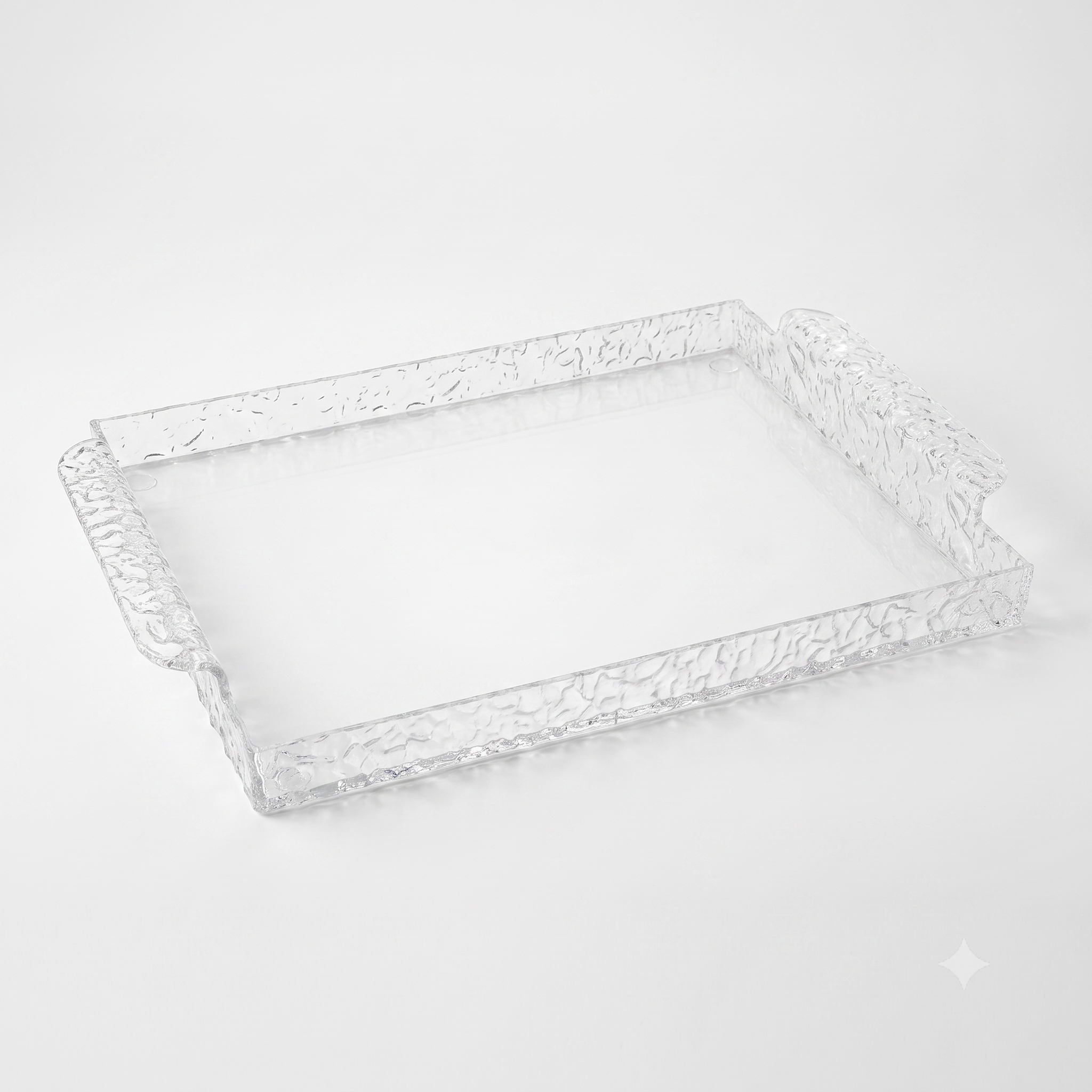 TR23-03-L Rectangular Tray Large Clear