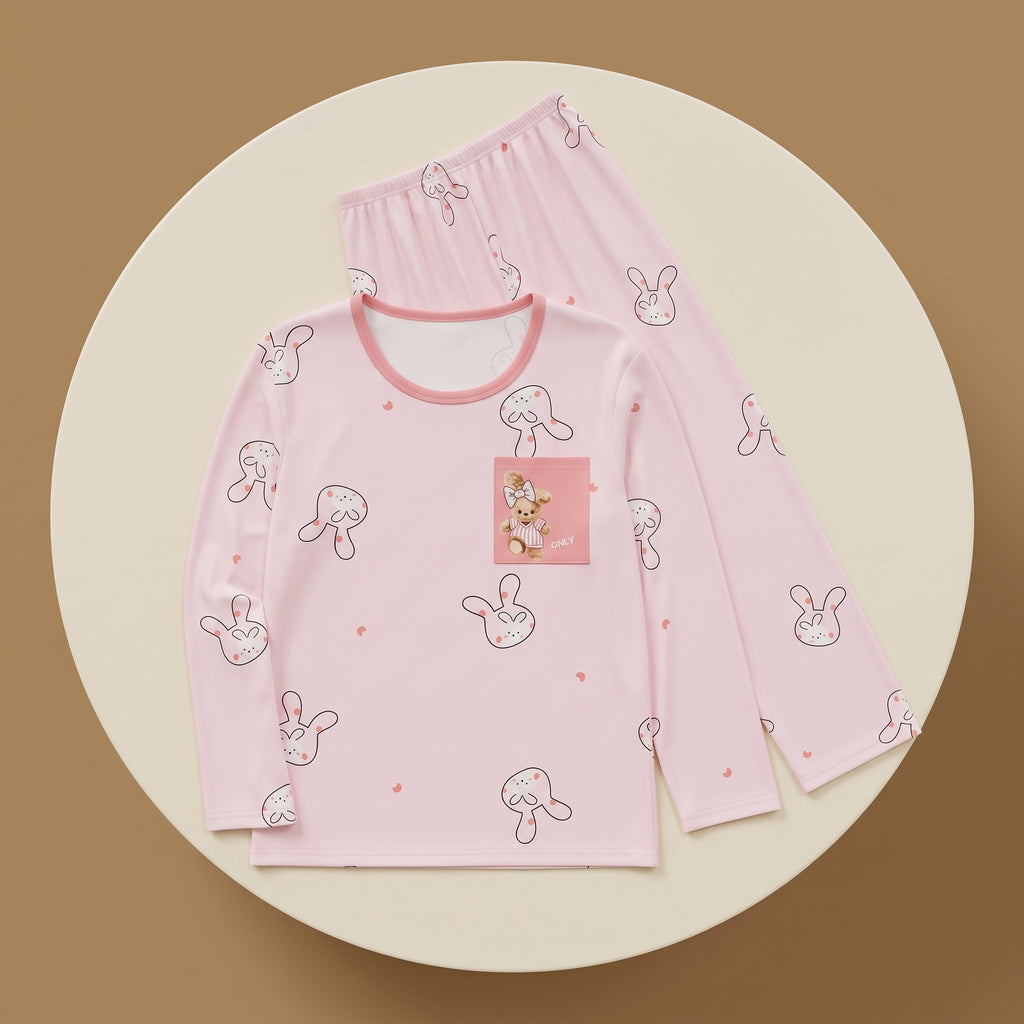 Womens L/S Pajamas 2Pcs 601