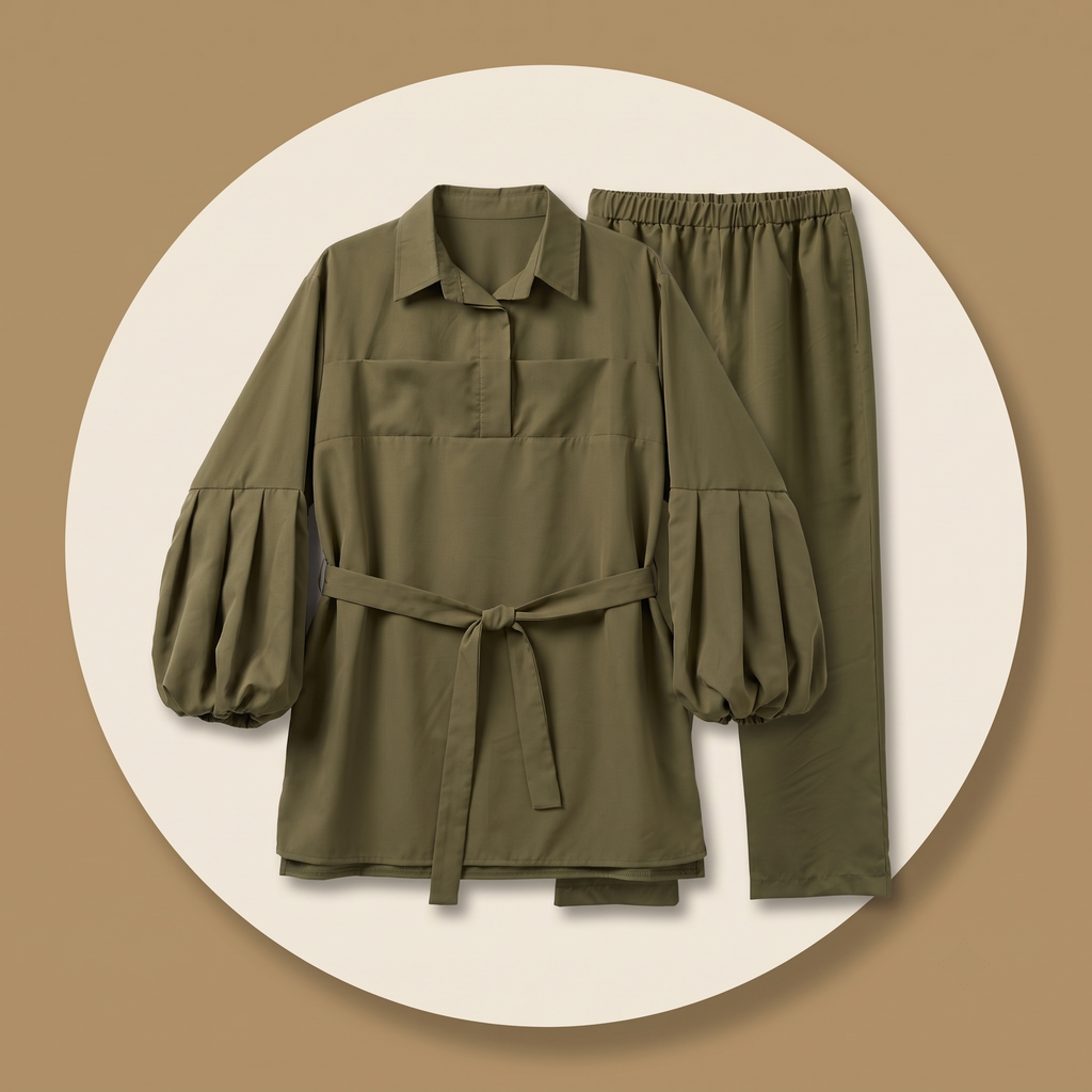 Womens 2Pcs Set 8040