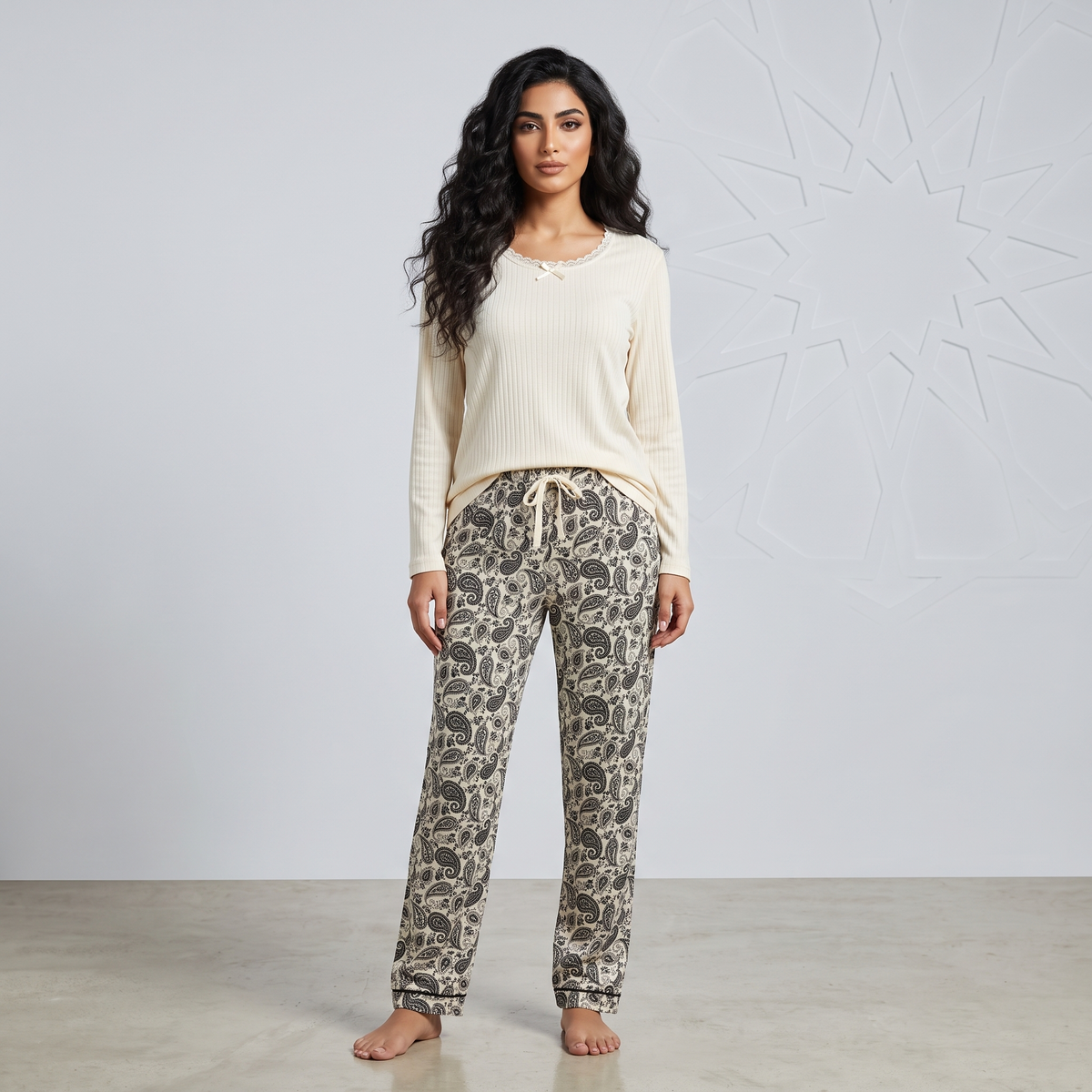 Womens Pajama 2Pcs HM-70610