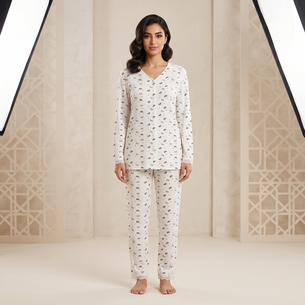 Womens Pajama 2Pcs HM-70562