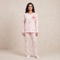 Womens L/S Pajamas 2Pcs 608