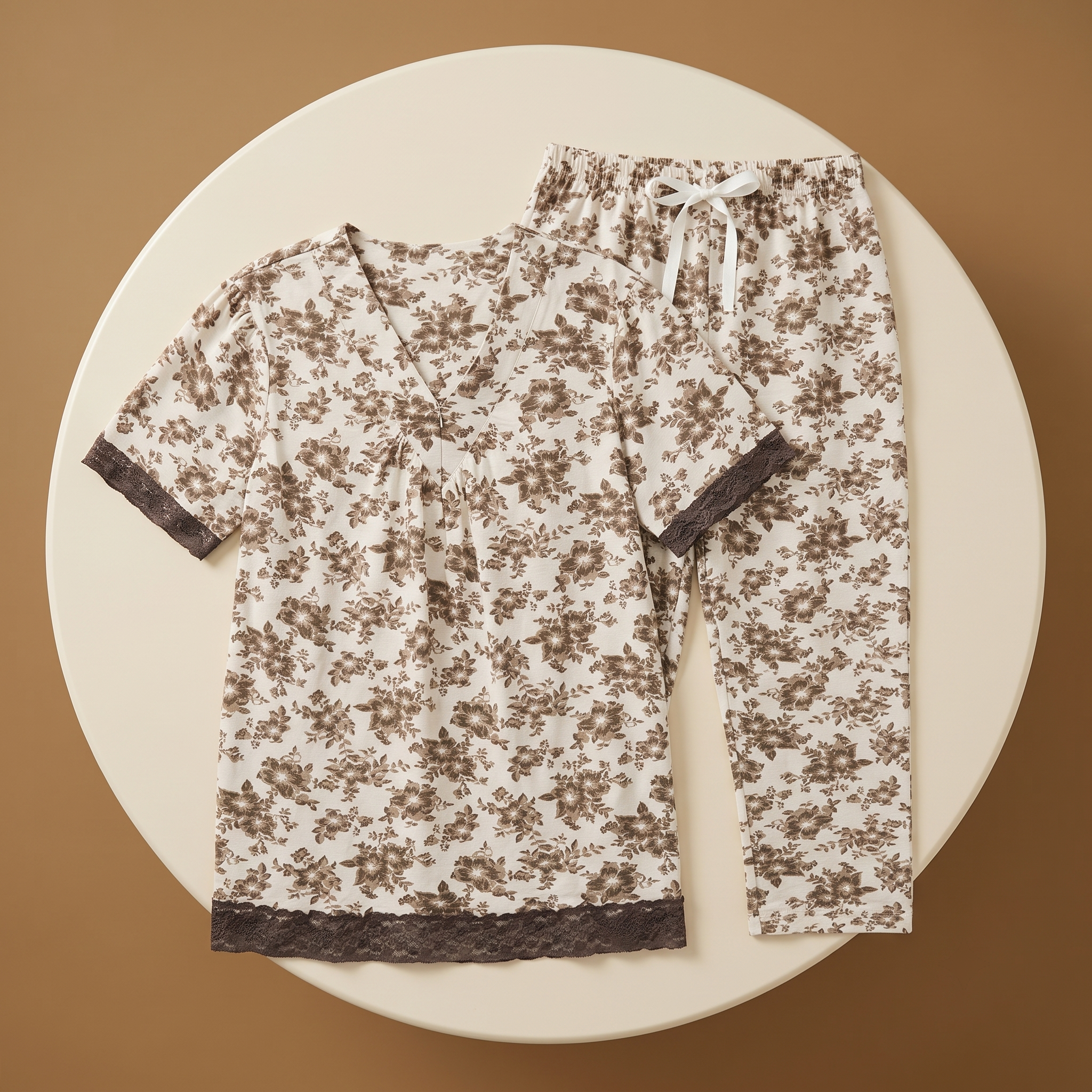 Womens Cotton Pajamas Set LS-112/36