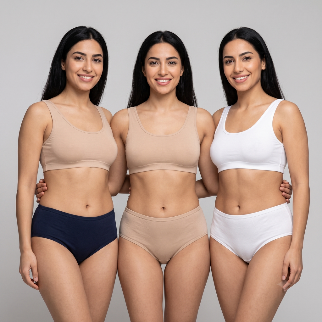 Womens Underwear 3Pcs Set 1010-9