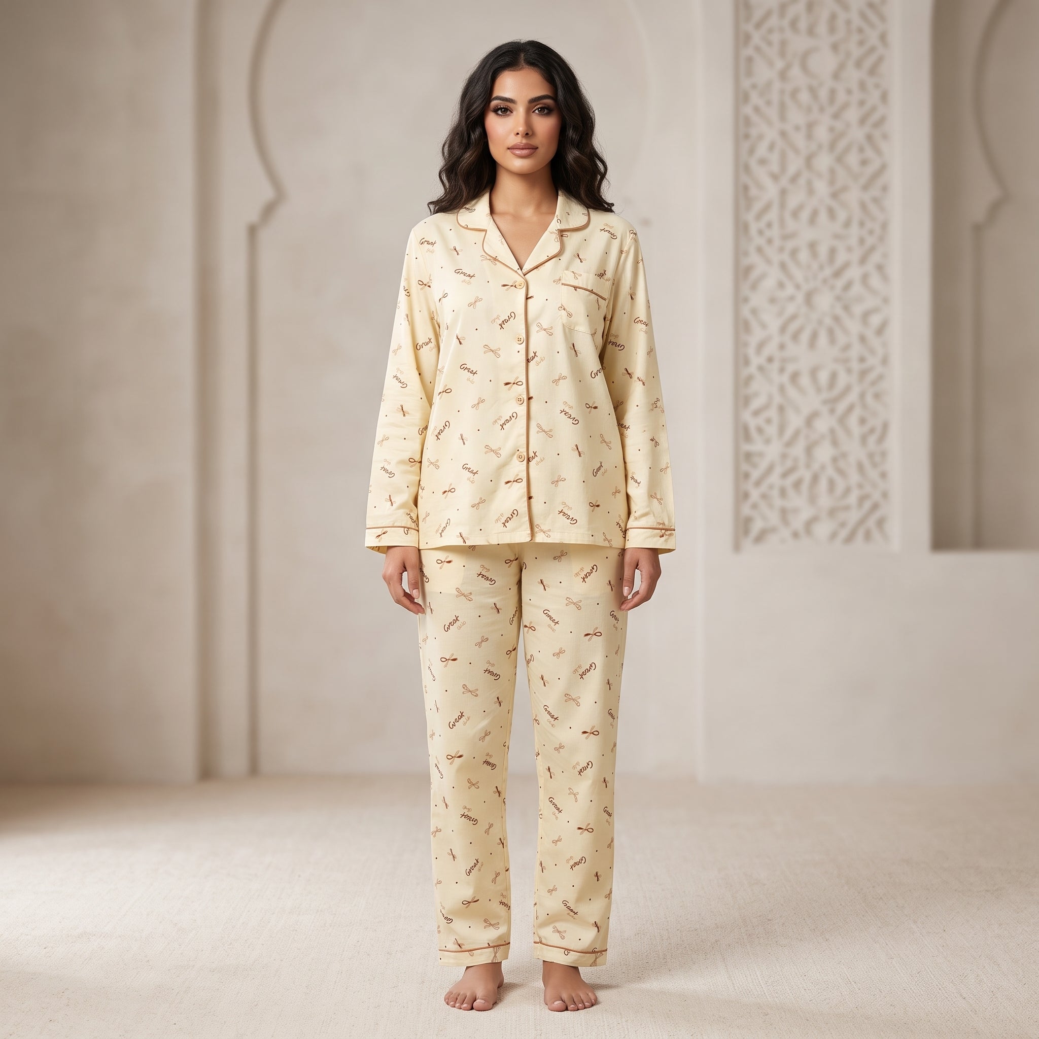 Womens Pajamas 2Pcs 742380