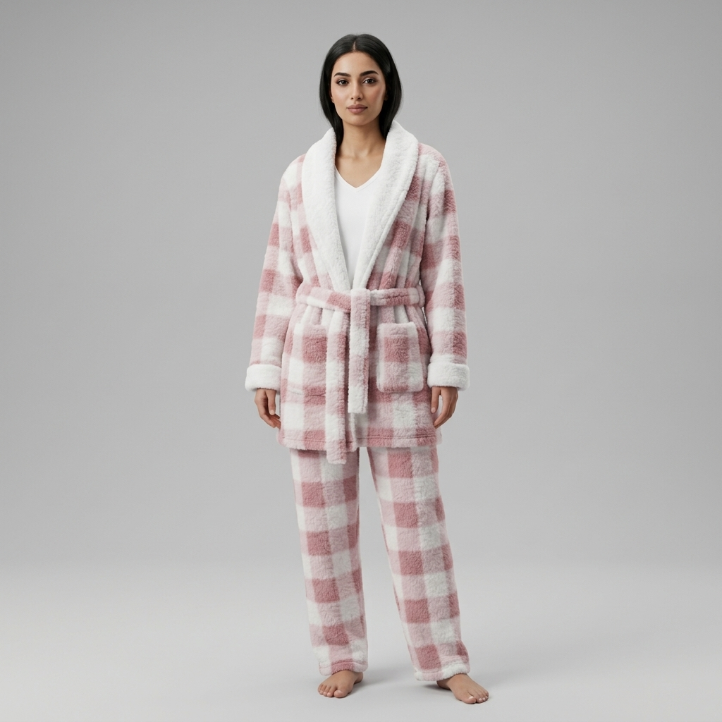 Womens Pyjama 3 Pcs 9130