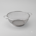 Stainless steel vegetable strainer with two handles, 24.5 cm