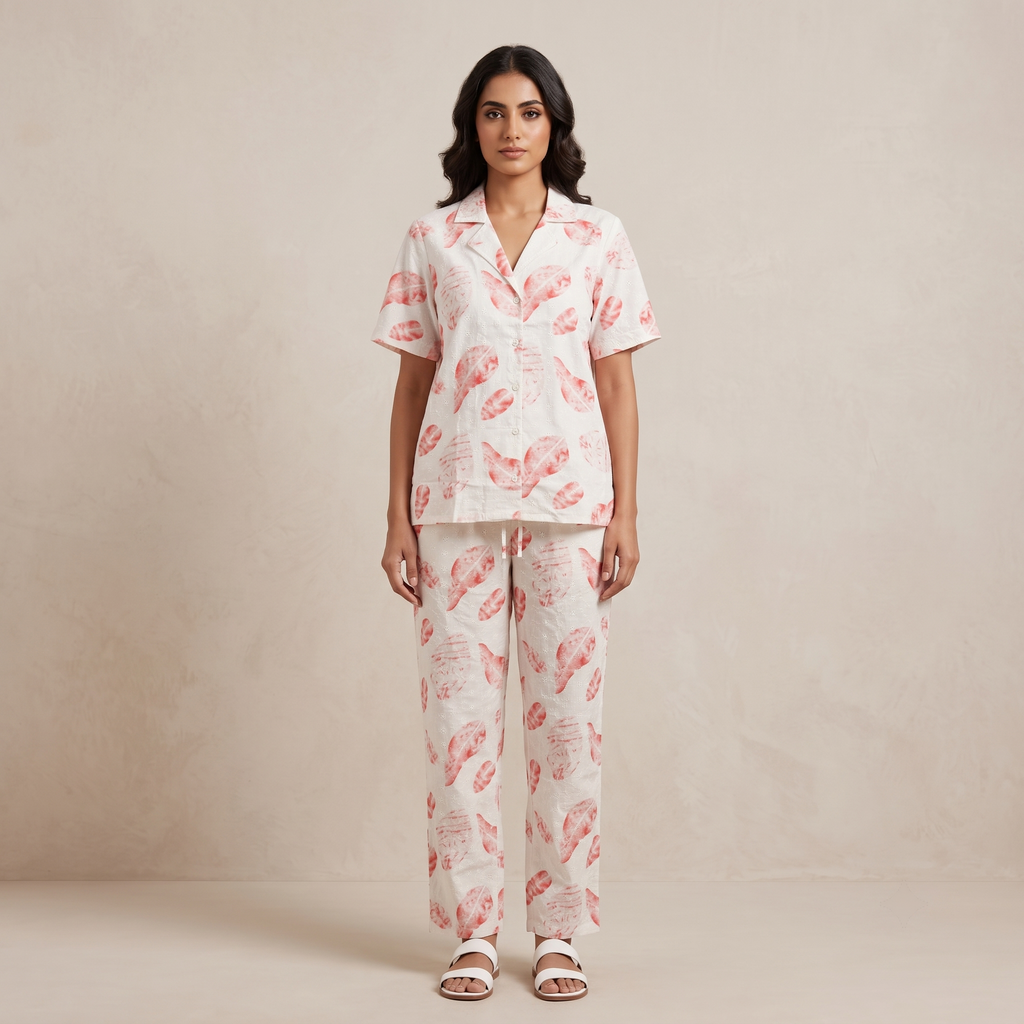 Womens Pajamas 2Pcs 9332 (C)
