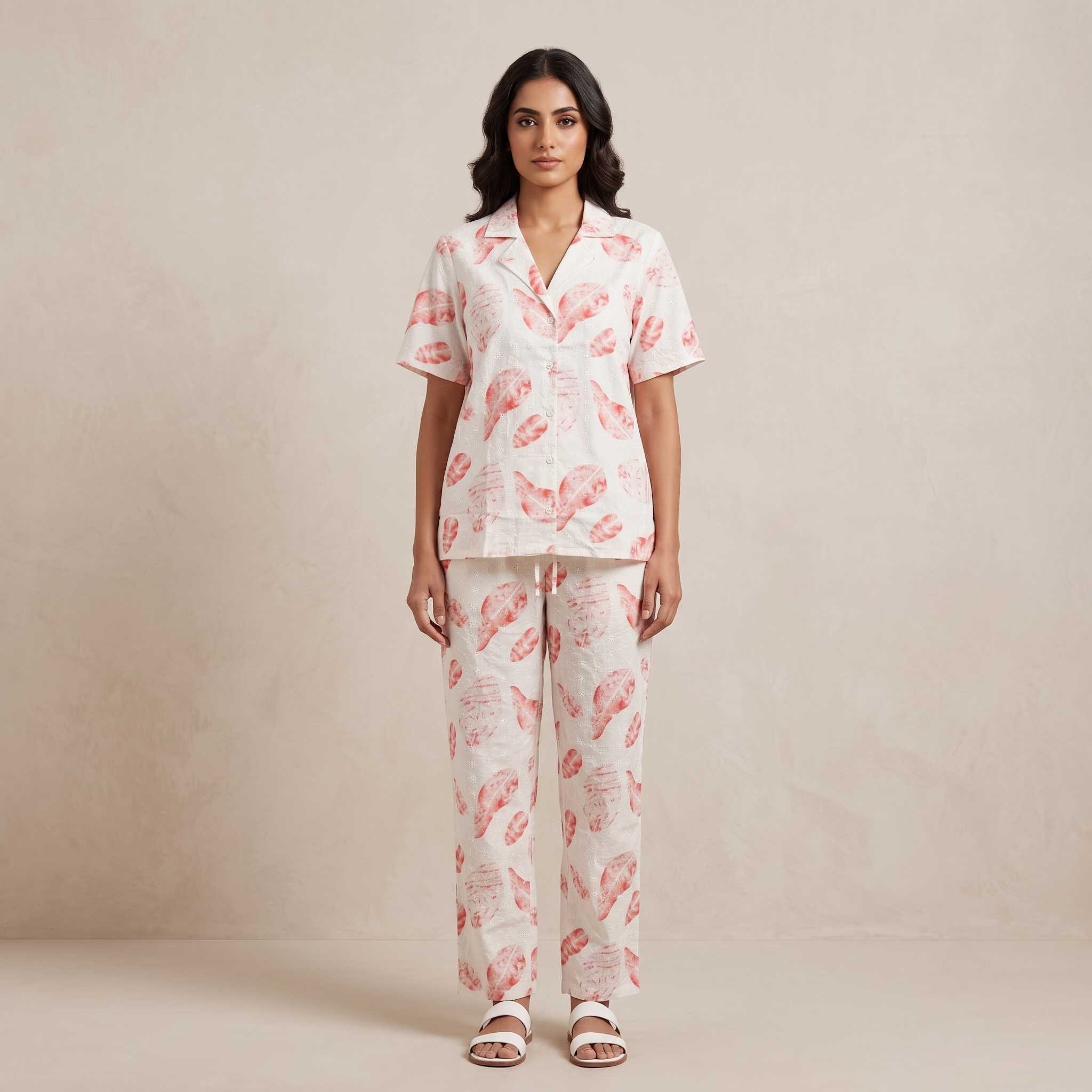 Womens Pajamas 2Pcs 9332 (C)