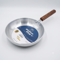 Aluminum Frying Pan, Pakistani, with Wooden Handle [KK40103]