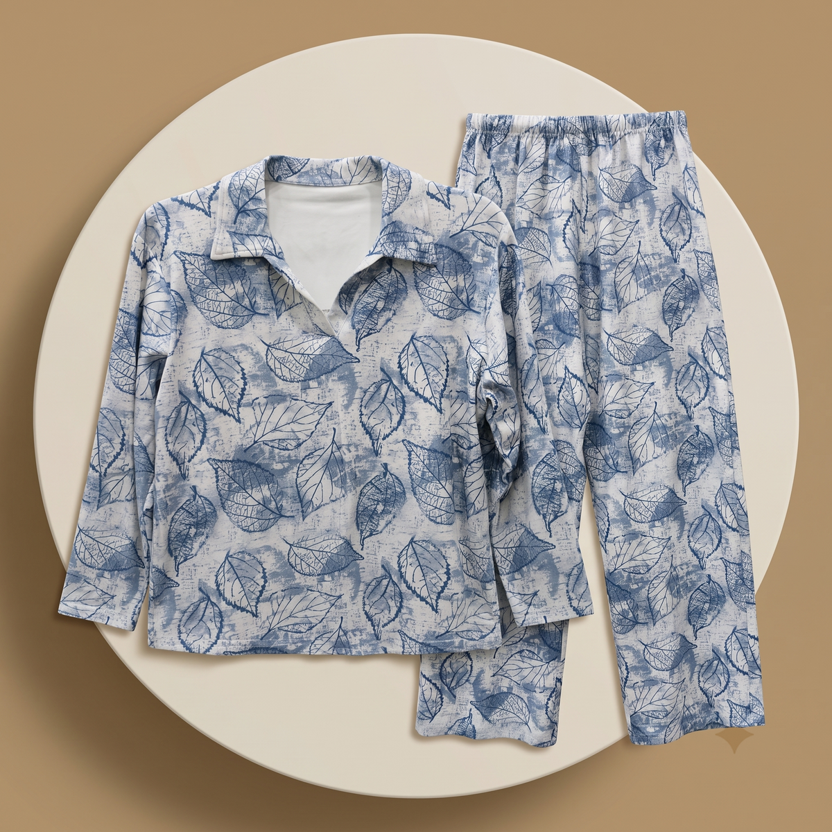 Womens Pyjama 2 Pcs 9136