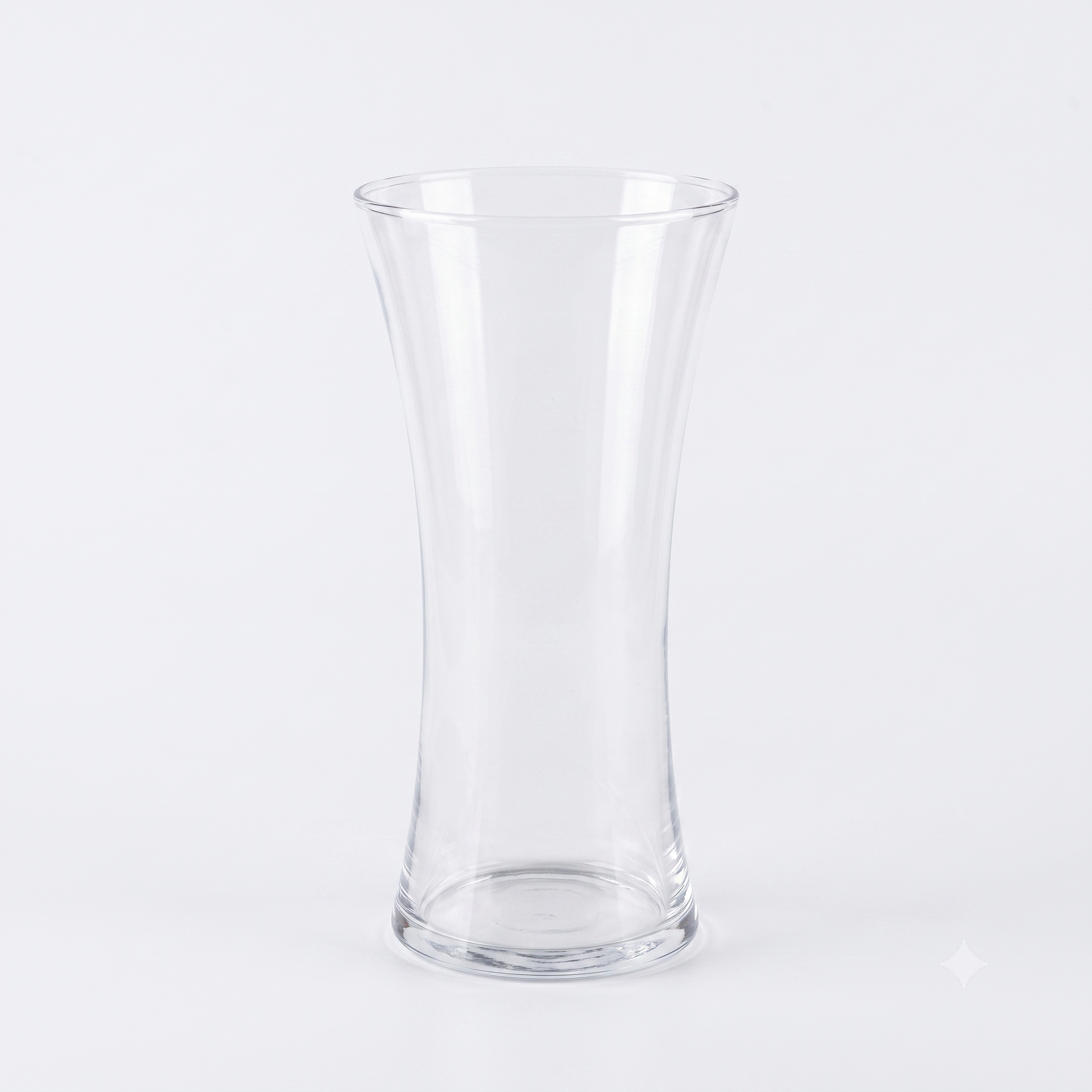Vase en verre de 20 cm