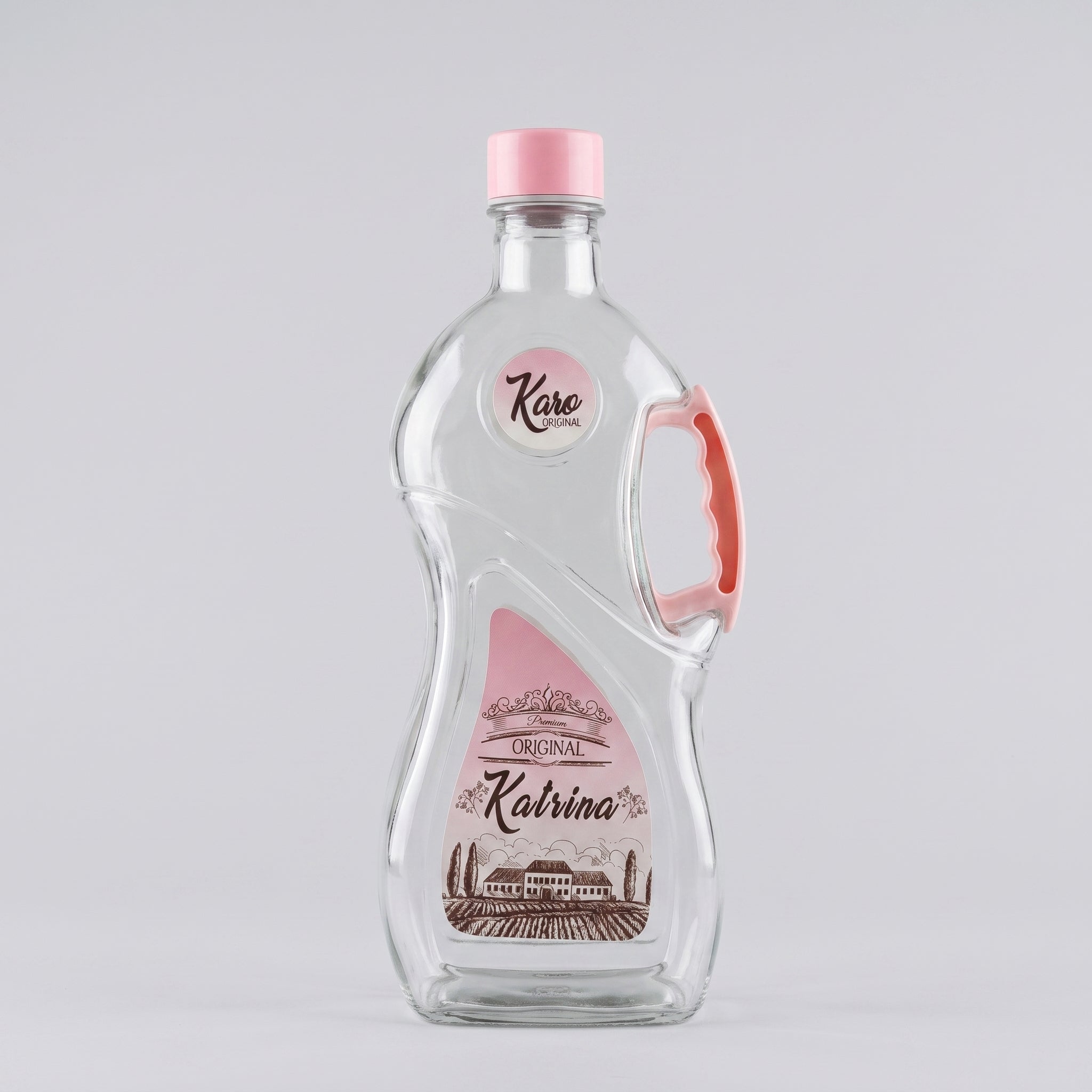 Glass bottle 0.750