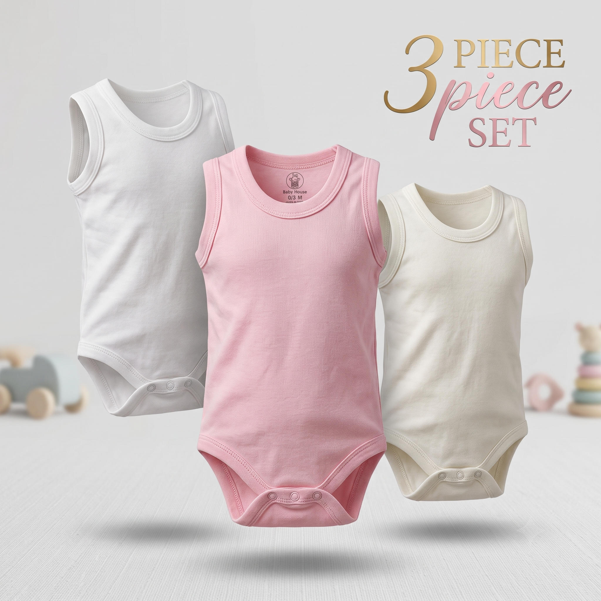 Baby BodySuit 3Pcs 3027-19907