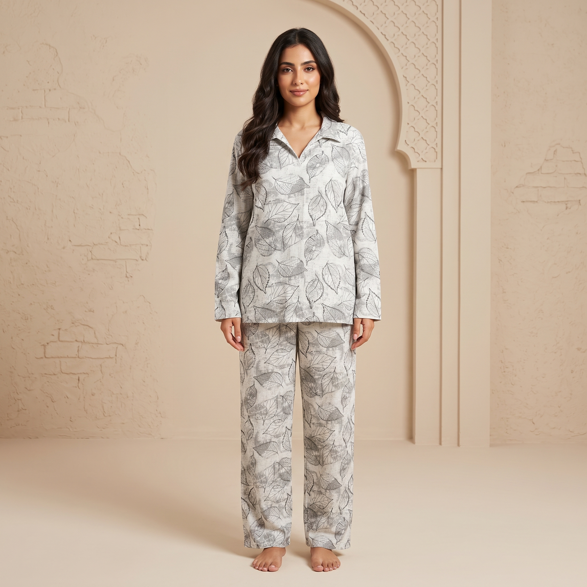 Womens Pyjama 2 Pcs 9136